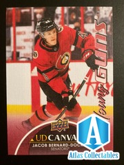 2021-22 Upper Deck Young Guns Canvas Jacob Bernard-Docker #C113